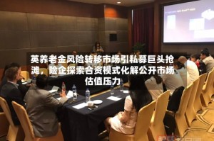 英养老金风险转移市场引私募巨头抢滩，险企探索合资模式化解公开市场估值压力