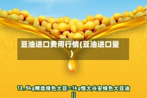 豆油进口费用行情(豆油进口量)