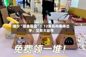 减少“基金盲盒”！12家机构集体出手，又有大动作