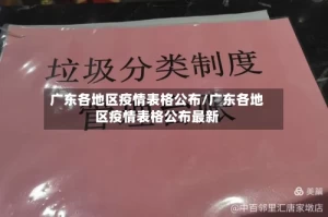 广东各地区疫情表格公布/广东各地区疫情表格公布最新