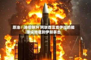原油：油价飙升 阿联酋富查伊拉的能源设施遭到伊朗袭击
