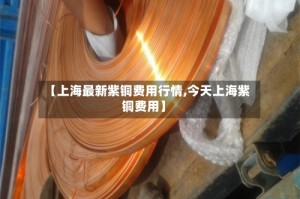 【上海最新紫铜费用行情,今天上海紫铜费用】