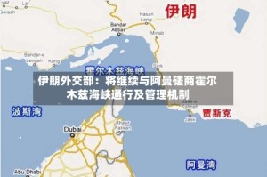 伊朗外交部：将继续与阿曼磋商霍尔木兹海峡通行及管理机制