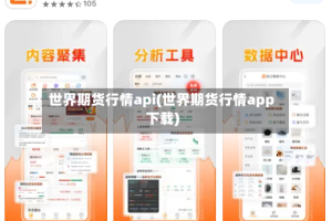 世界期货行情api(世界期货行情app下载)