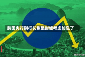 韩国央行副行长称是时候考虑加息了