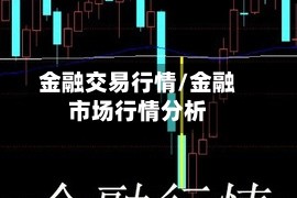 金融交易行情/金融市场行情分析