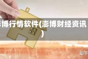 澎博行情软件(澎博财经资讯)