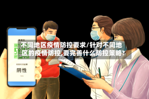 不同地区疫情防控要求/针对不同地区的疫情防控,要完善什么防控策略?