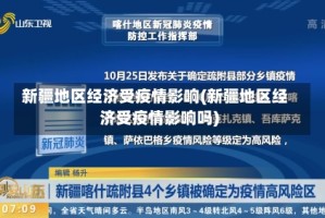 新疆地区经济受疫情影响(新疆地区经济受疫情影响吗)