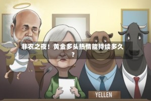 非农之夜！黄金多头热情能持续多久？