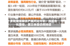 多轮猪周期去产能对比分析：当前去化缓慢，第三季度仍将持续