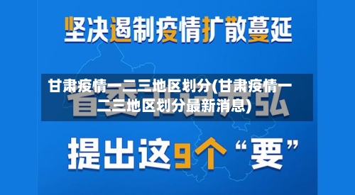 甘肃疫情一二三地区划分(甘肃疫情一二三地区划分最新消息)-第2张图片