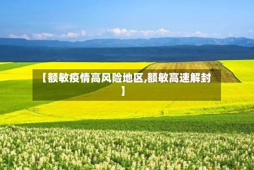【额敏疫情高风险地区,额敏高速解封】-第2张图片