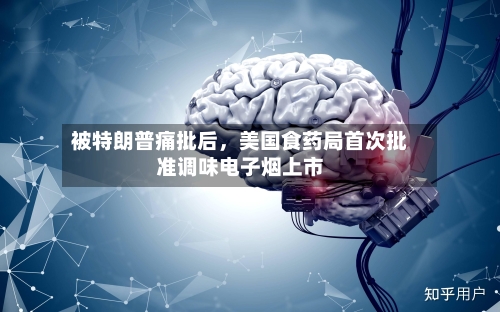 被特朗普痛批后	，美国食药局首次批准调味电子烟上市-第1张图片