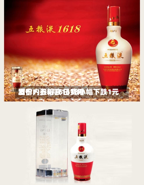 酒价内参5月6日费用发布：五粮液1618小幅下跌1元-第1张图片