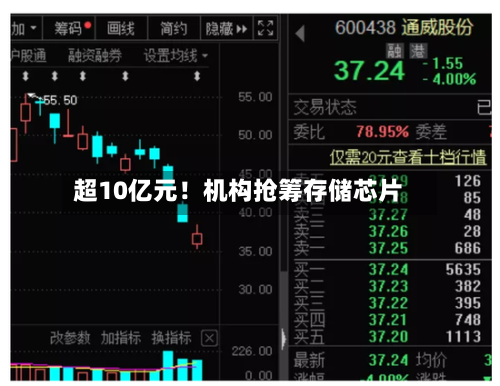 超10亿元！机构抢筹存储芯片-第1张图片