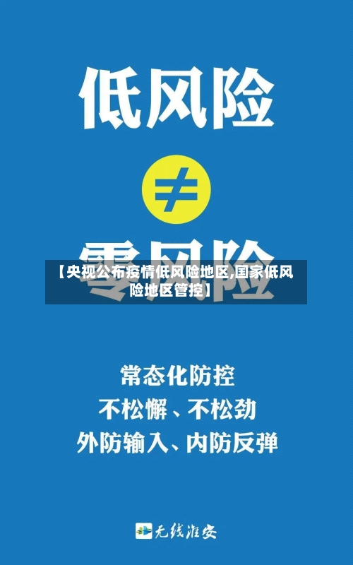 【央视公布疫情低风险地区,国家低风险地区管控】-第1张图片