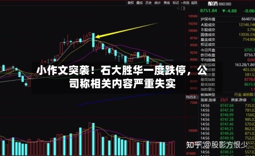 小作文突袭！石大胜华一度跌停，公司称相关内容严重失实-第1张图片