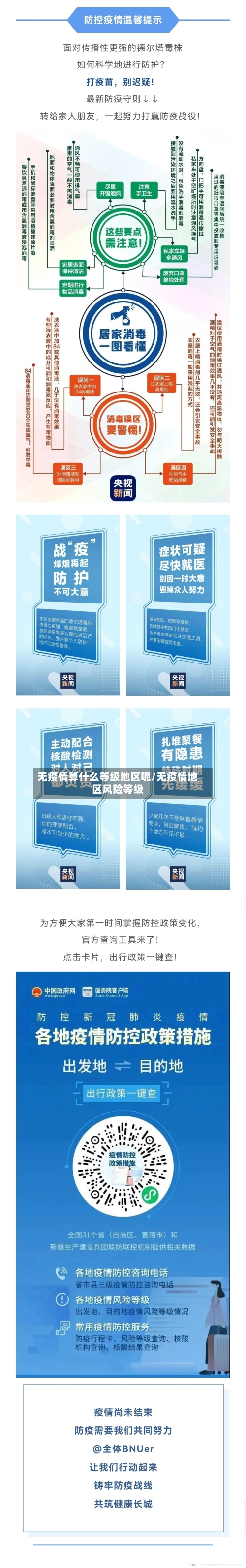 无疫情算什么等级地区呢/无疫情地区风险等级-第3张图片