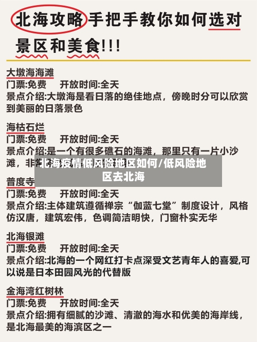 北海疫情低风险地区如何/低风险地区去北海-第2张图片