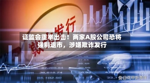 证监会重拳出击！两家A股公司恐将强制退市	，涉嫌欺诈发行-第3张图片