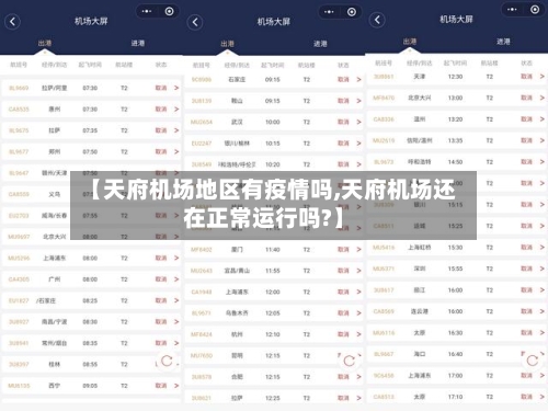 【天府机场地区有疫情吗,天府机场还在正常运行吗?】-第2张图片