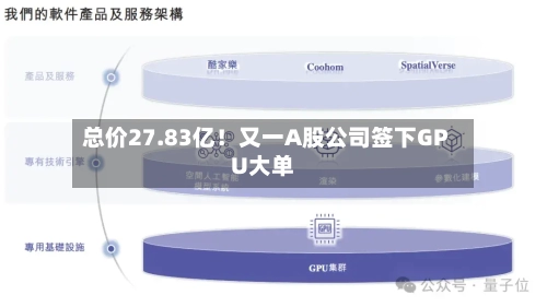 总价27.83亿！又一A股公司签下GPU大单-第2张图片