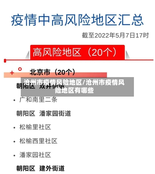 沧州市疫情风险地区/沧州市疫情风险地区有哪些-第2张图片